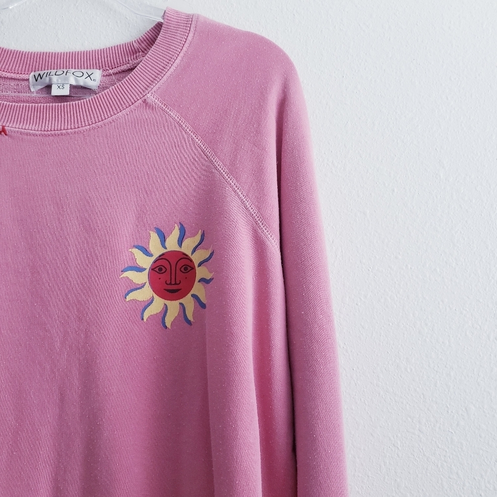 Wildfox Del So Sommers Pullover Sweatshirt - Picture 3 of 6